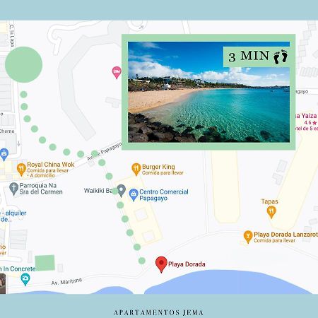 Apartamento Jema, A Un Paso De La Playa 普拉亚布兰卡 外观 照片